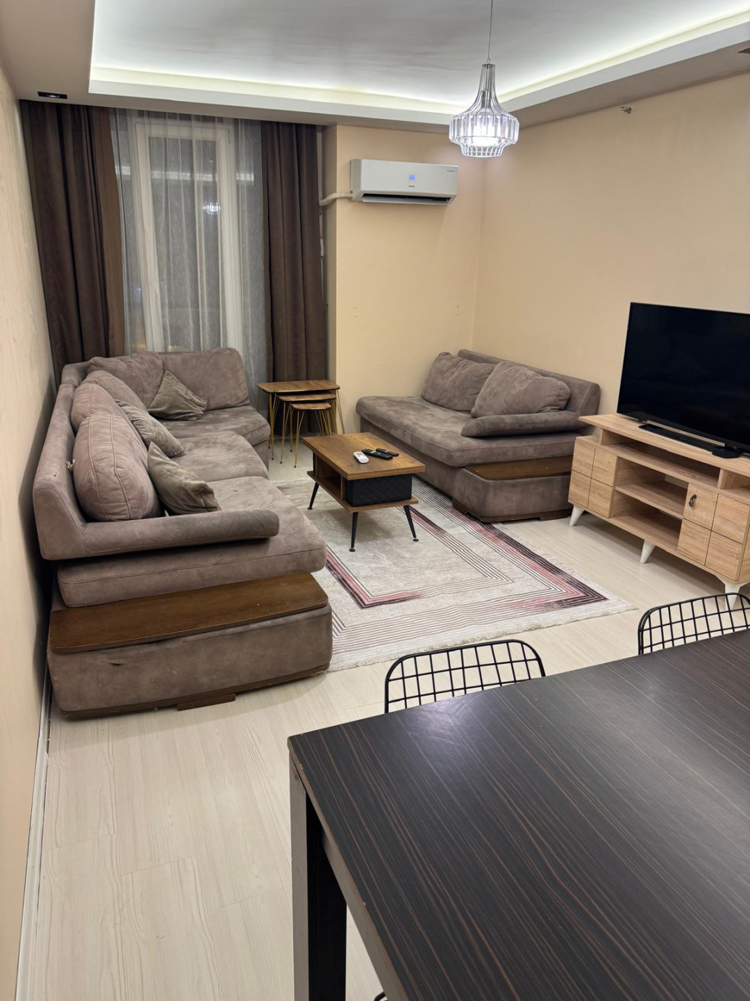 2+1 furnished apartment in Yeşil Kent area