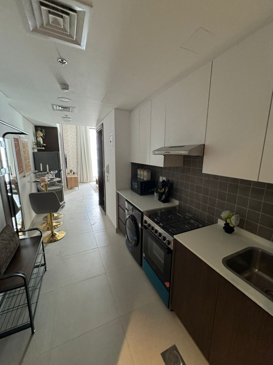 The most beautiful and luxurious studio for annual rent in Al Hamriya area, the most beautiful place in Sharjah.