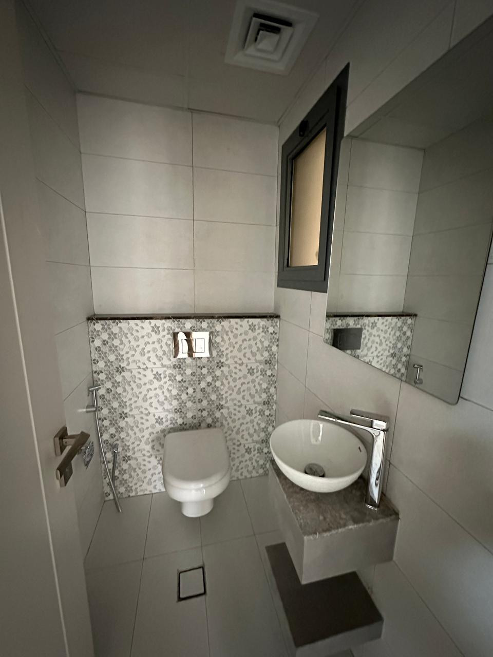 The most beautiful two-bedroom apartment in the Telal City area, first occupancy, with two balconies.