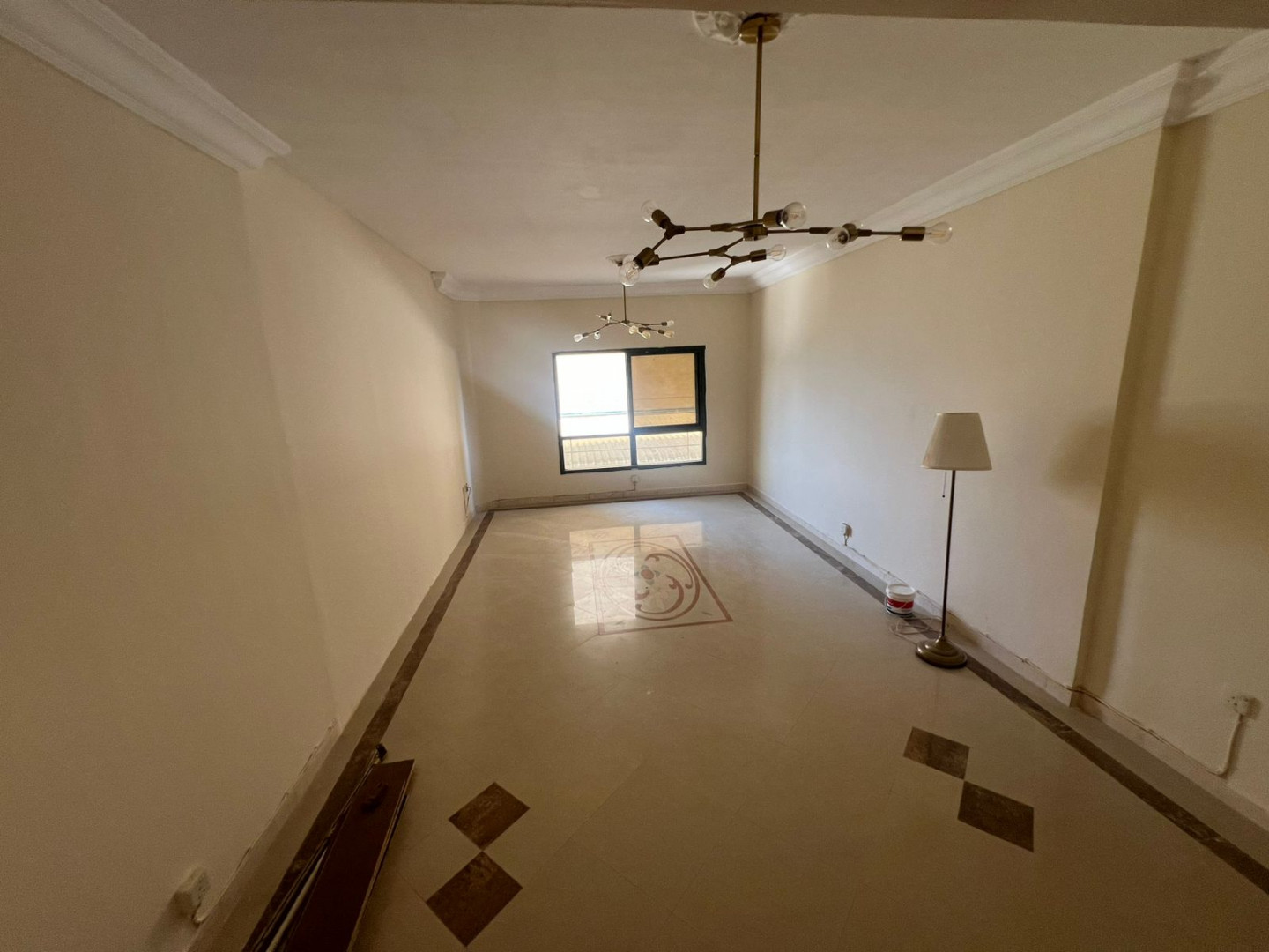 Largest three-bedroom apartment with a living room and majlis for annual rent in Sharjah
