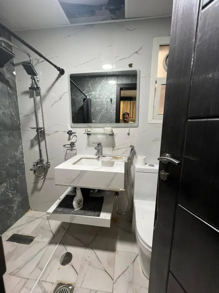 First studio apartment for rent in Ajman, next to the court.