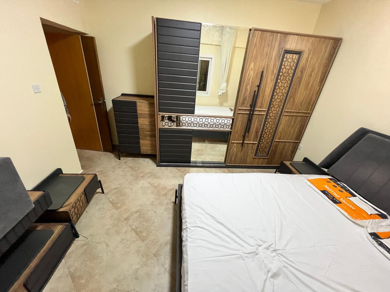 First tenant, one bedroom and living room with balcony