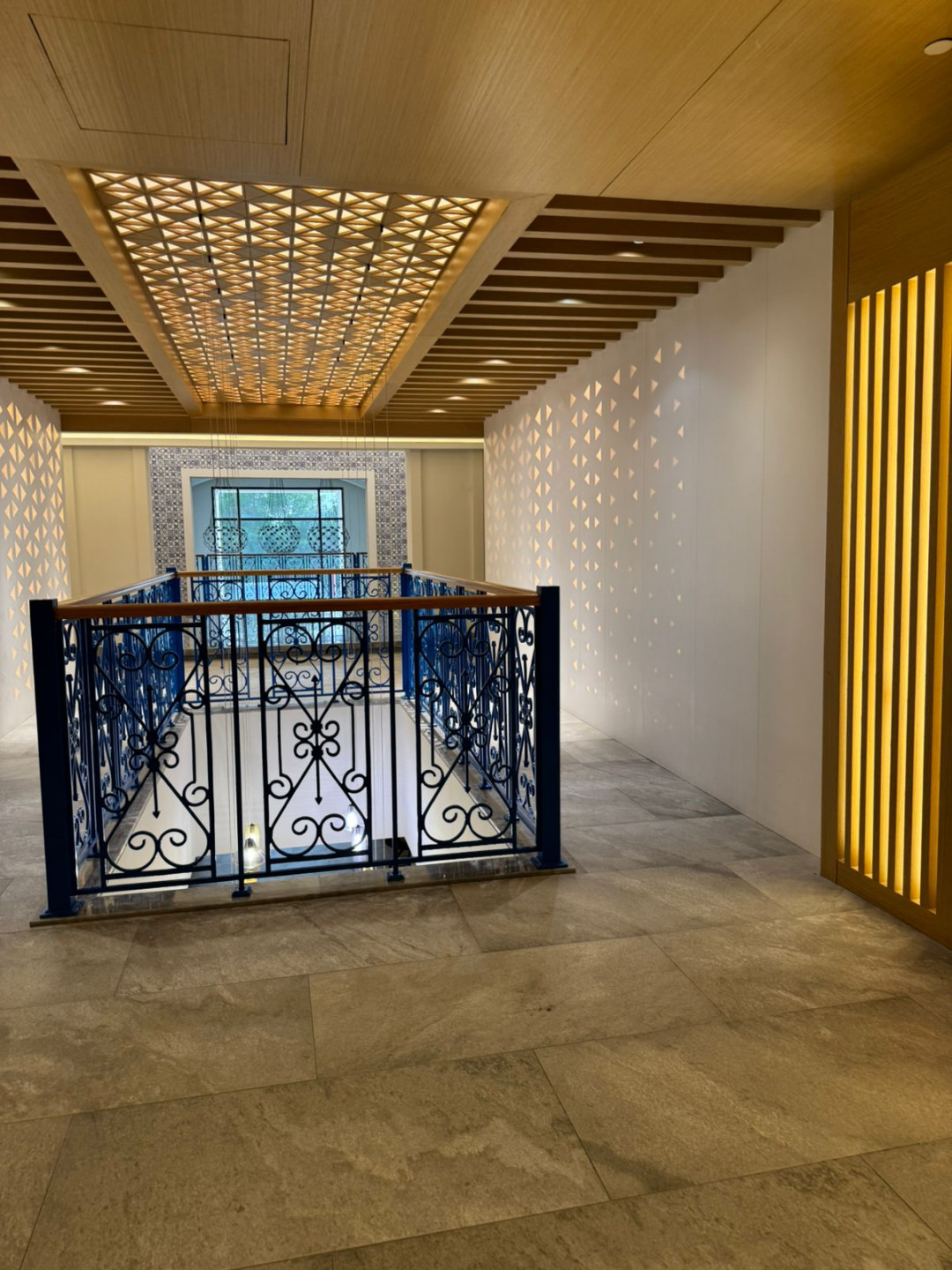 Three luxurious master bedrooms and a living room for annual rent in Al Murqab area, with 5 bathrooms.