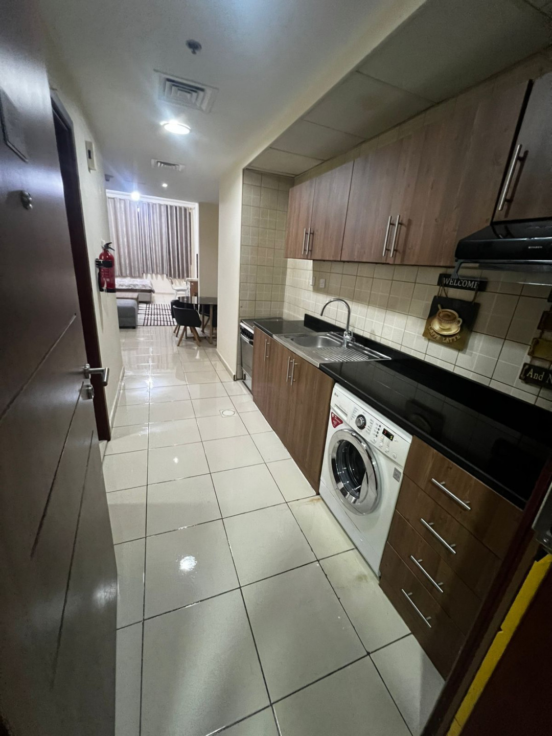 First occupancy furnished studio