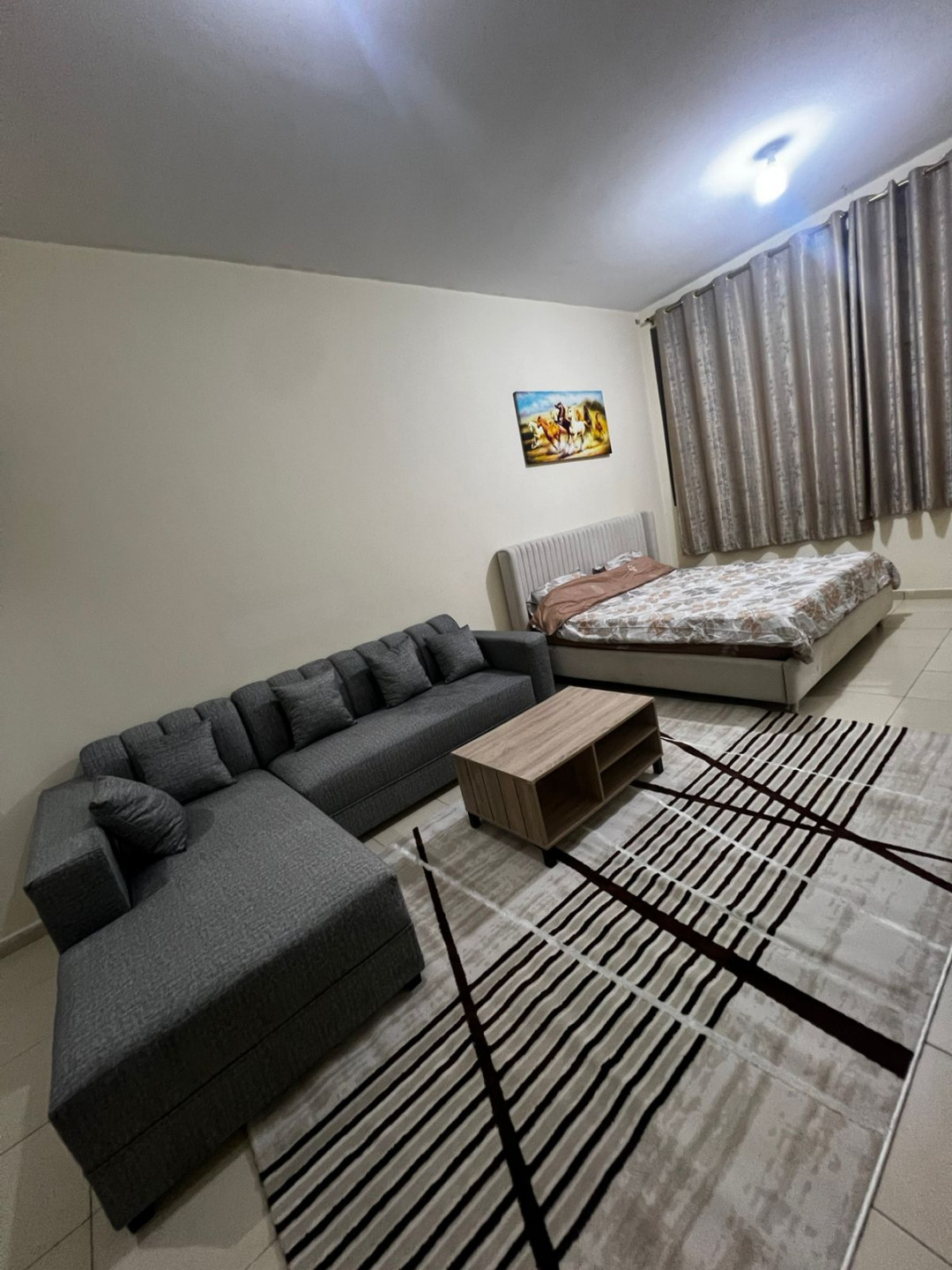 First occupancy furnished studio