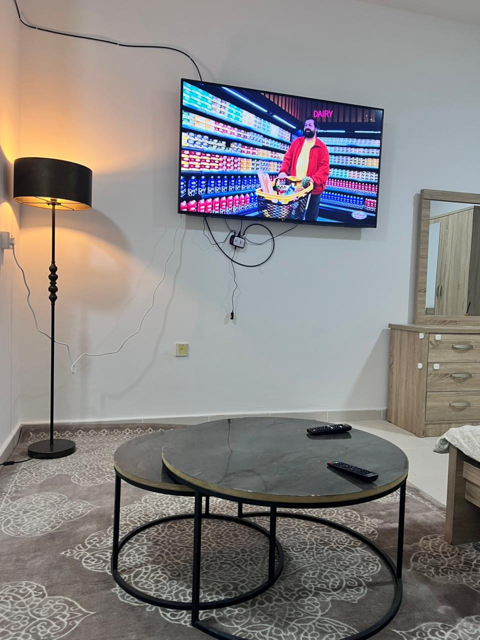 Studio apartment with balcony for monthly rent