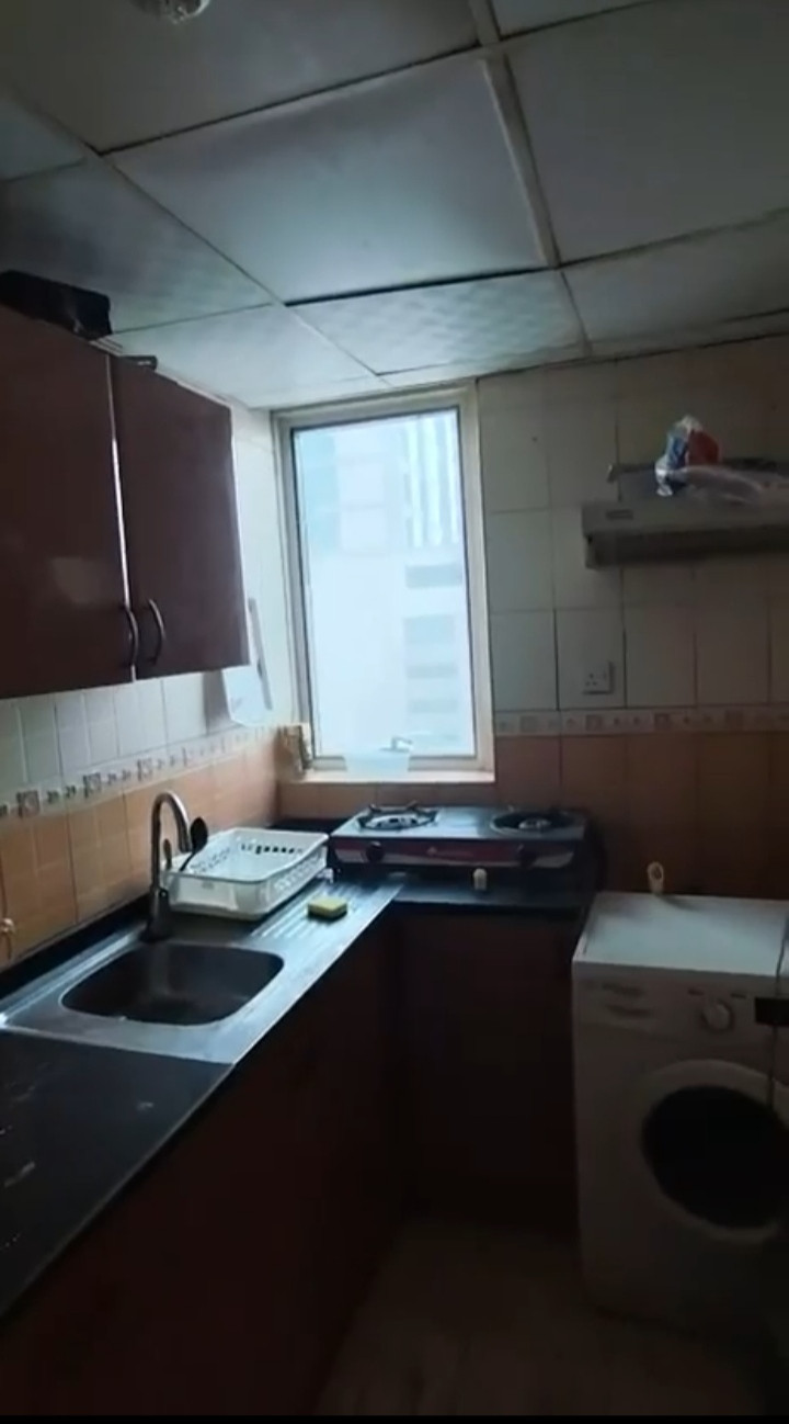 Studio in a luxury tower with an open view