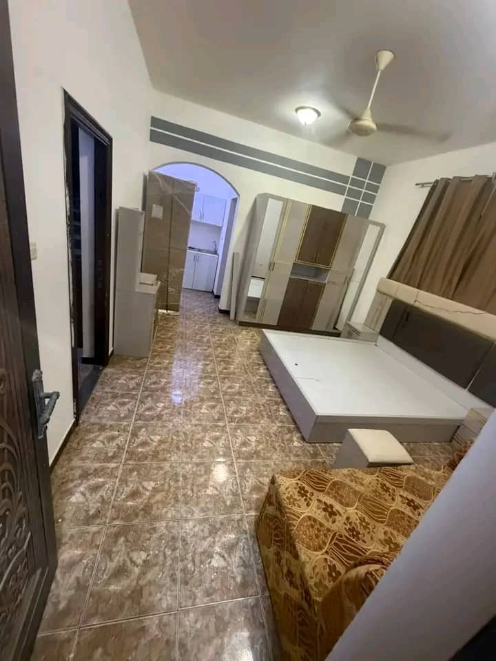 Studio apartment with one room and bathroom, first occupancy, in Al Hail North