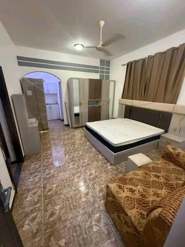 Studio apartment with one room and bathroom, first occupancy, in Al Hail North