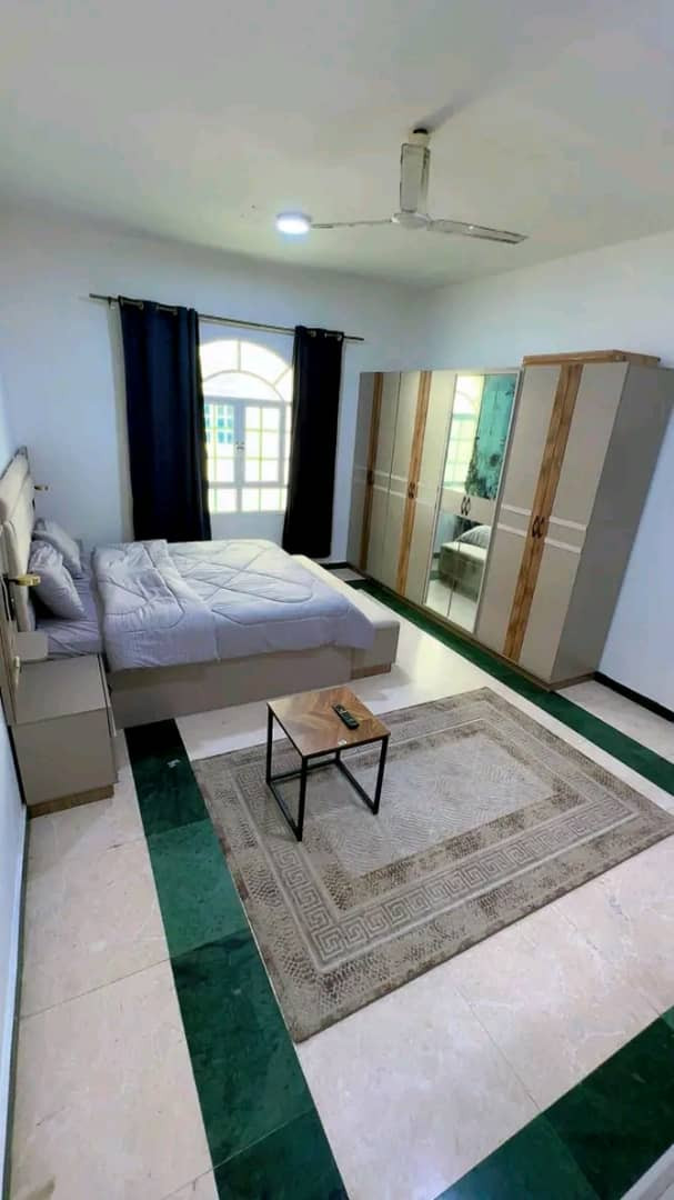 Studio apartment with room and kitchen in Al Ghubra North