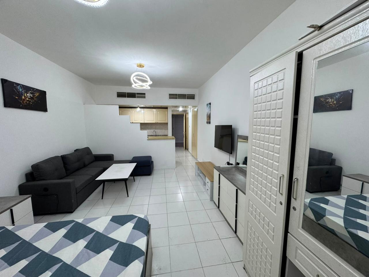 Large studio in Al Taawun