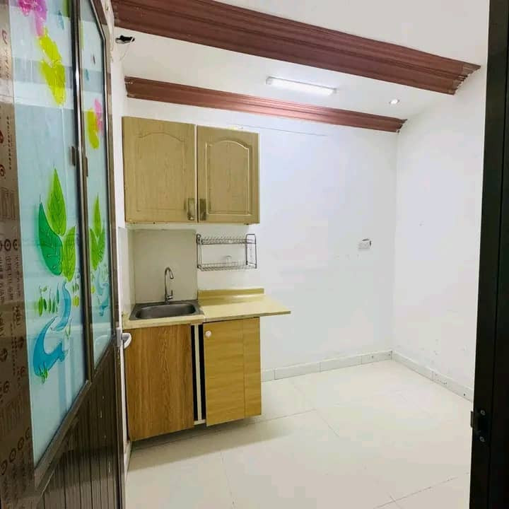 Large studio with a large balcony