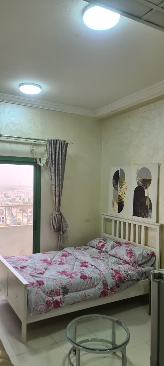 Studio apartment for rent in Ajman, Smart Tower, fully furnished