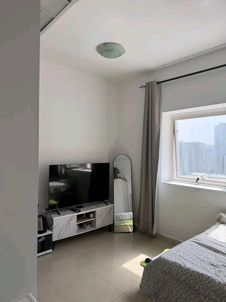 Furnished studio apartment with new furniture