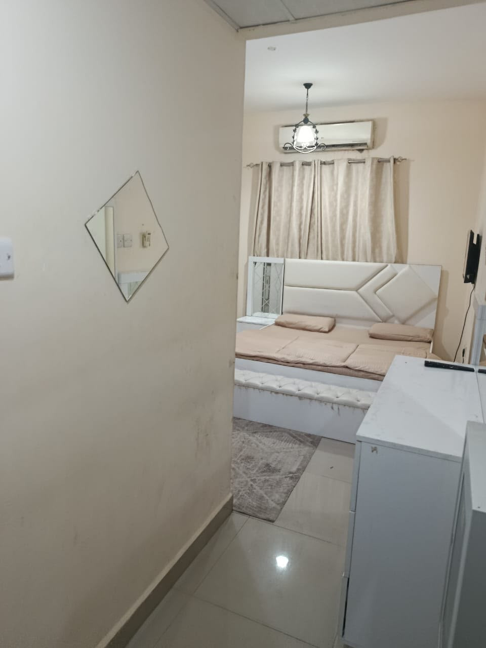 Furnished studio apartment in Al Nuaimiya 3, clean and well-furnished