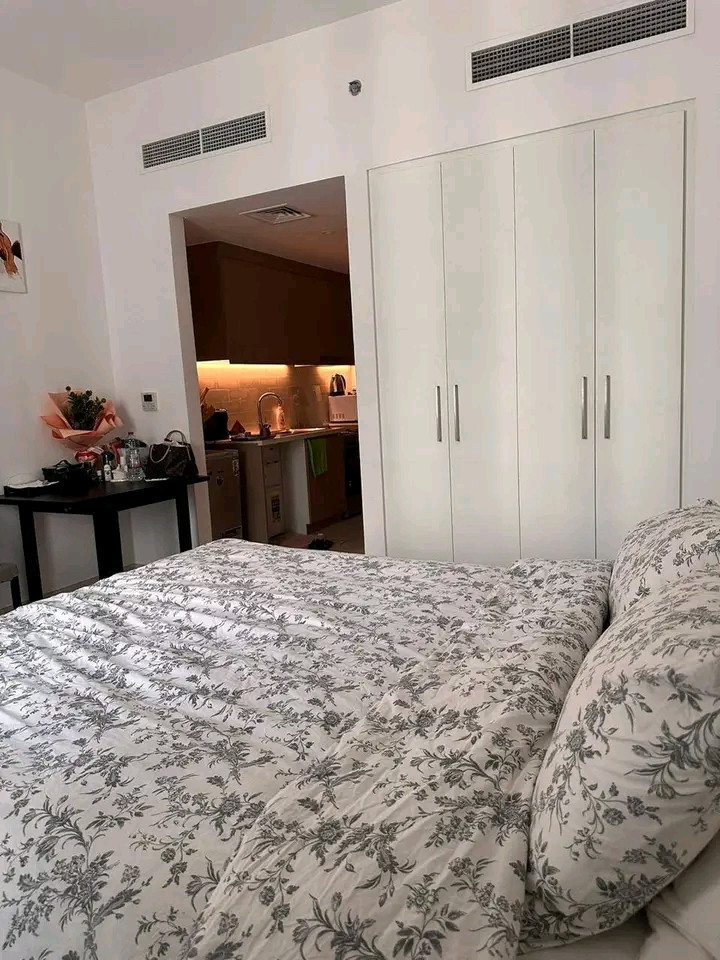 🌊 Furnished studio apartment in Noor building, ready to move in 🌊