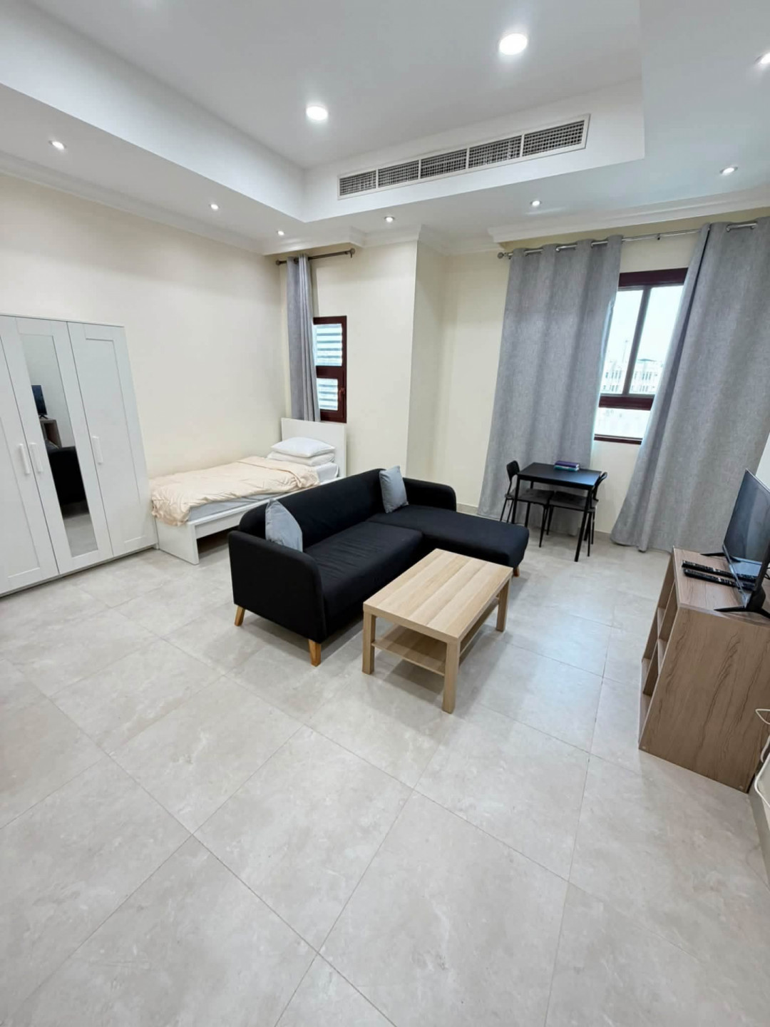 Fully furnished and spacious studio in Al Duhail