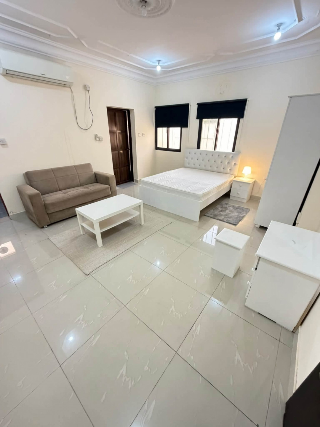Furnished studio apartment behind Lulu Hypermarket