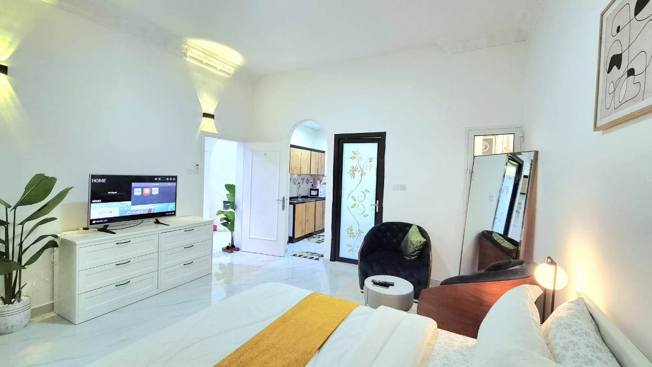 Furnished studio for rent in Abu Dhabi, Khalifa