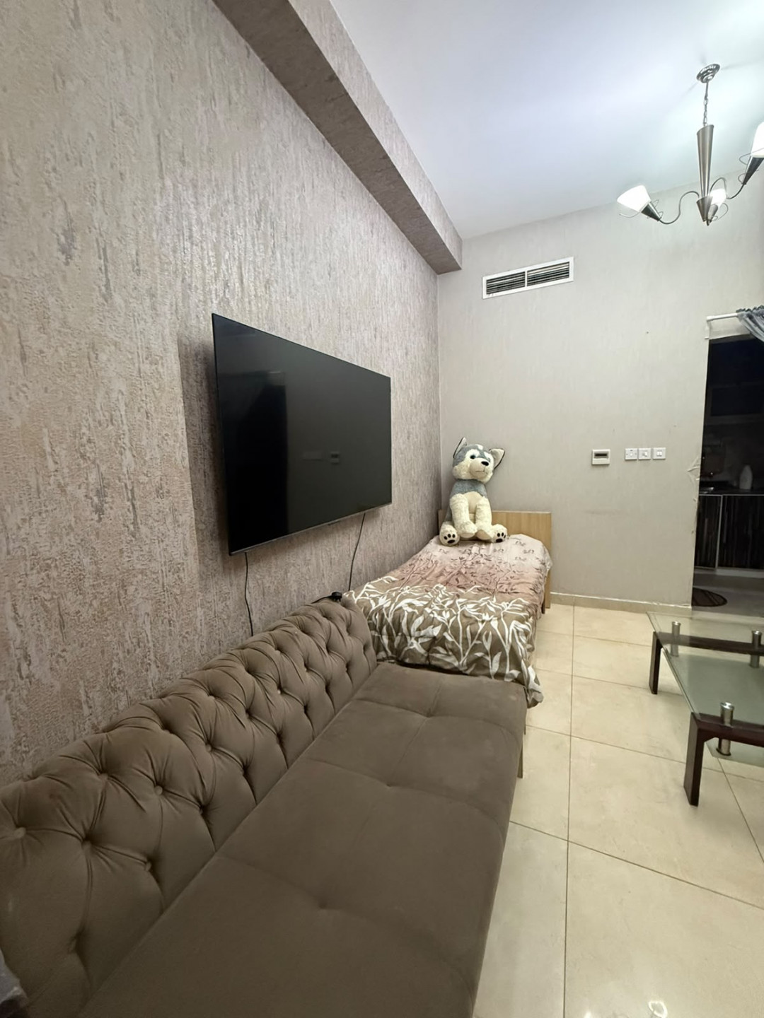 Furnished studio for rent in Ajman, Al Alia