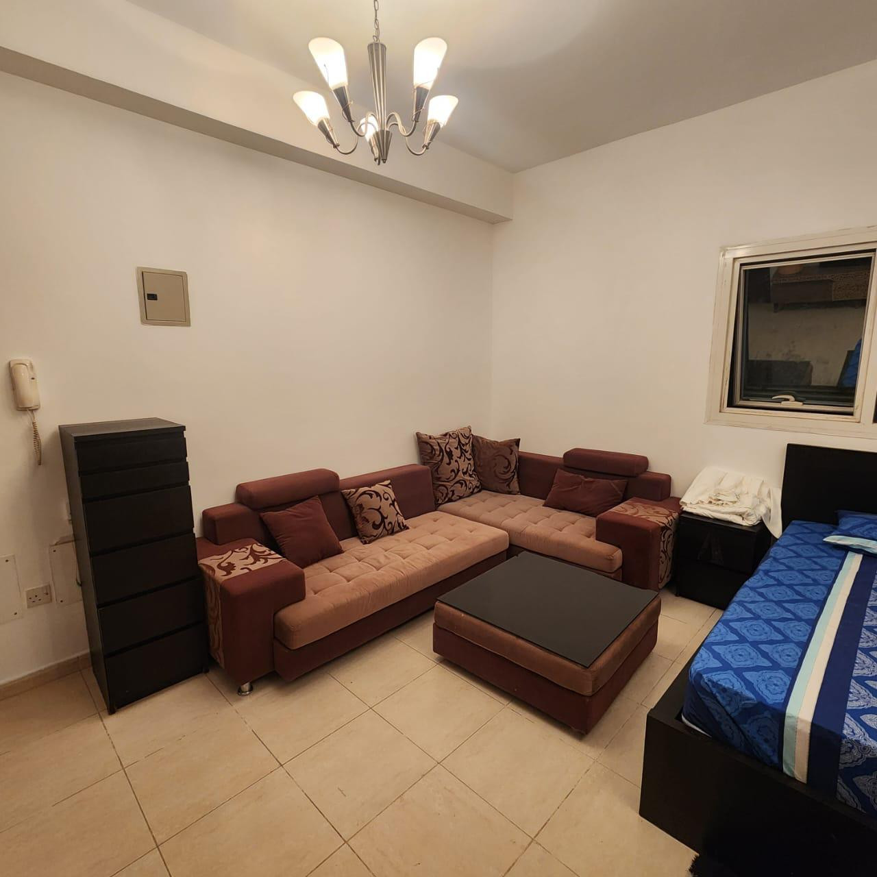 Furnished studio with gym and pool in cooperation