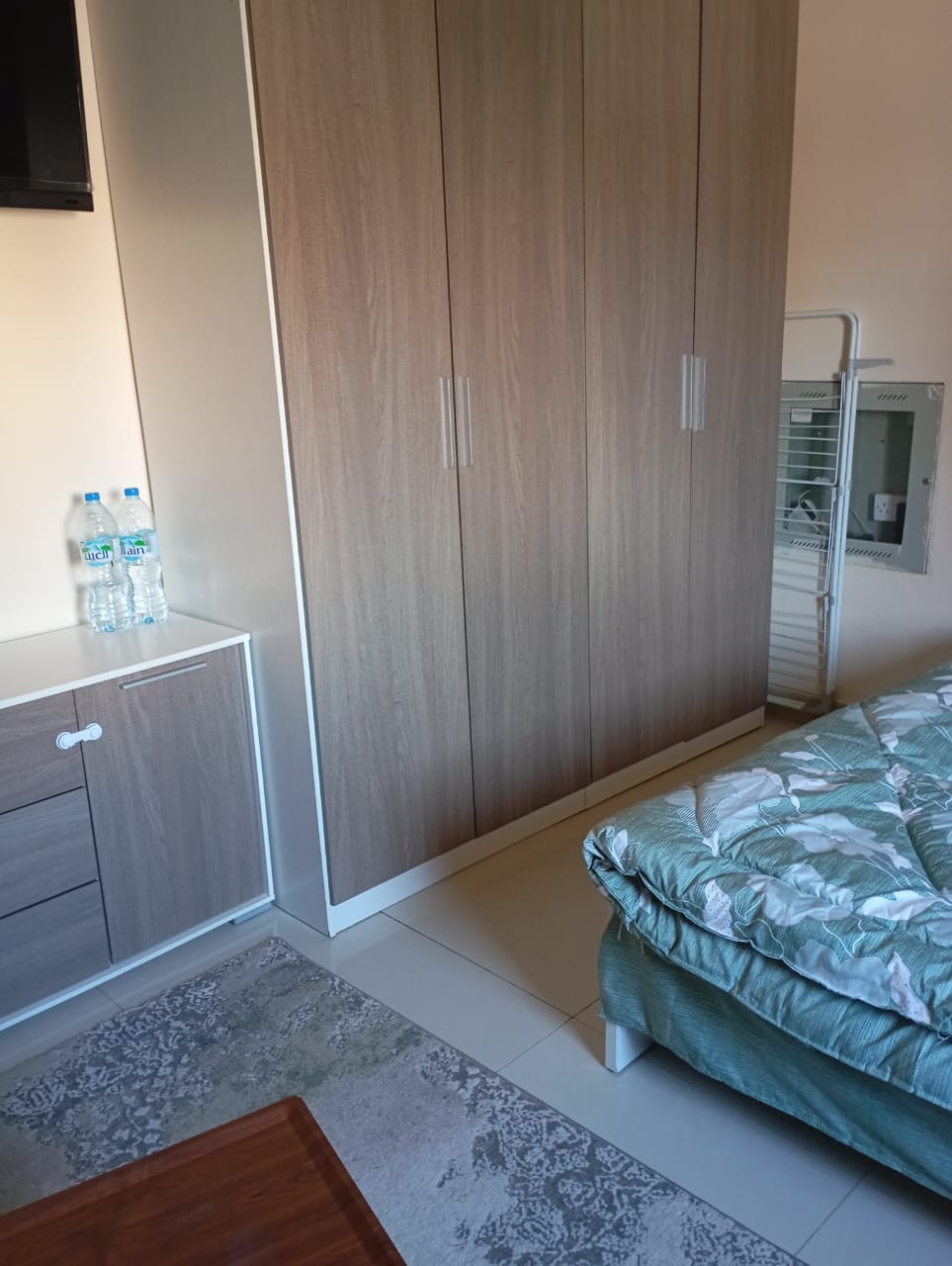 Furnished studio apartment in Al Nakheel area, near Ajman Corniche