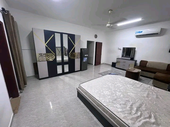 spacious furnished studio