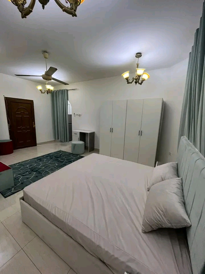 spacious furnished studio