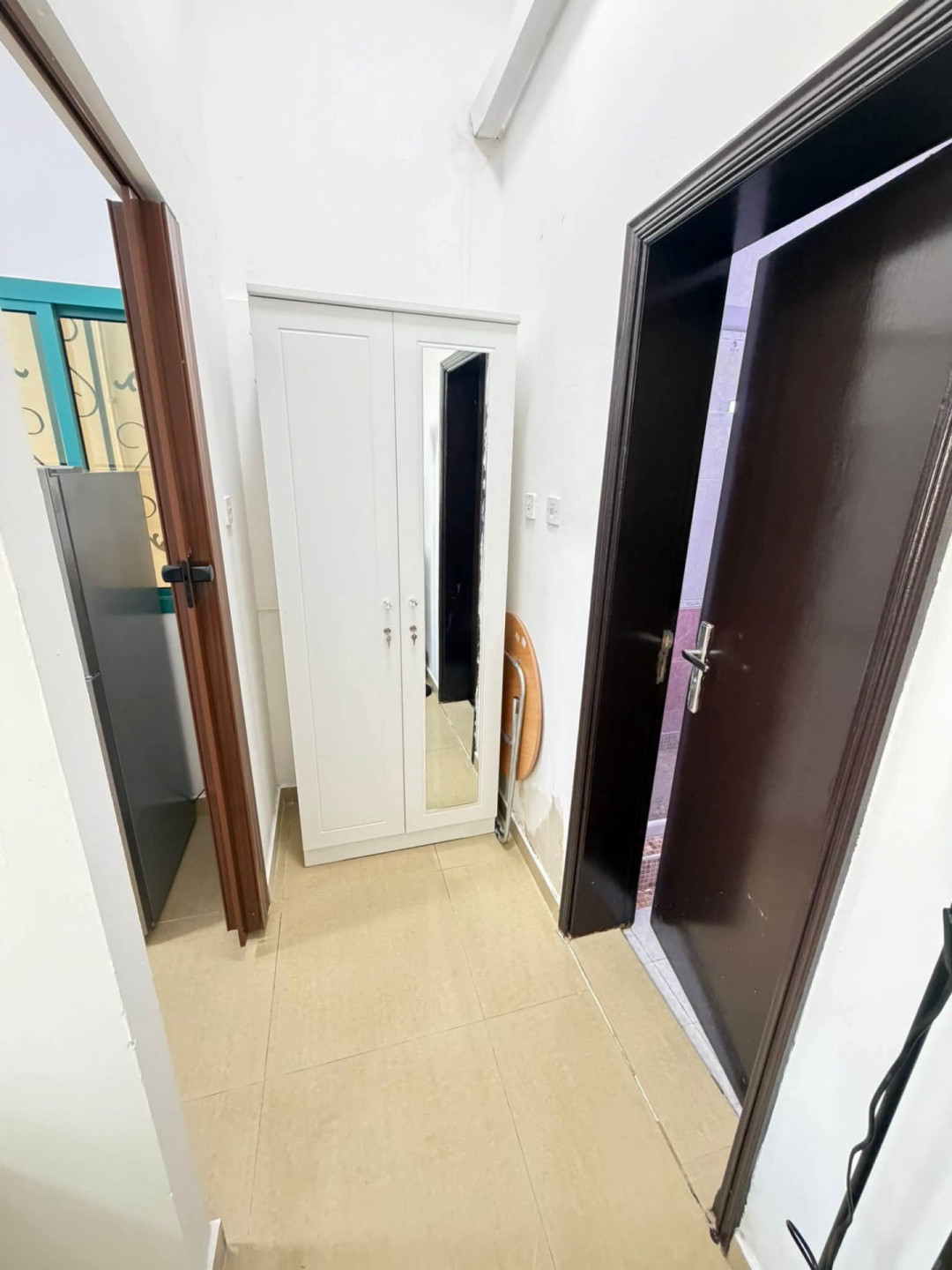 Furnished ground floor studio