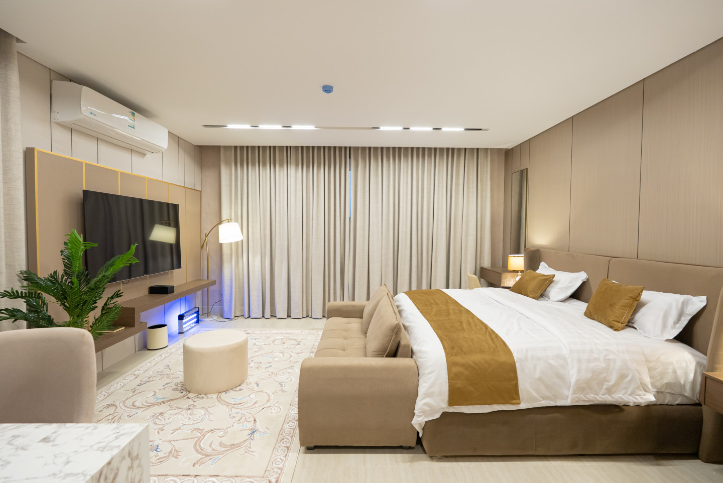 Furnished studio apartment for rent – upscale and ready to move in – Al-Ared