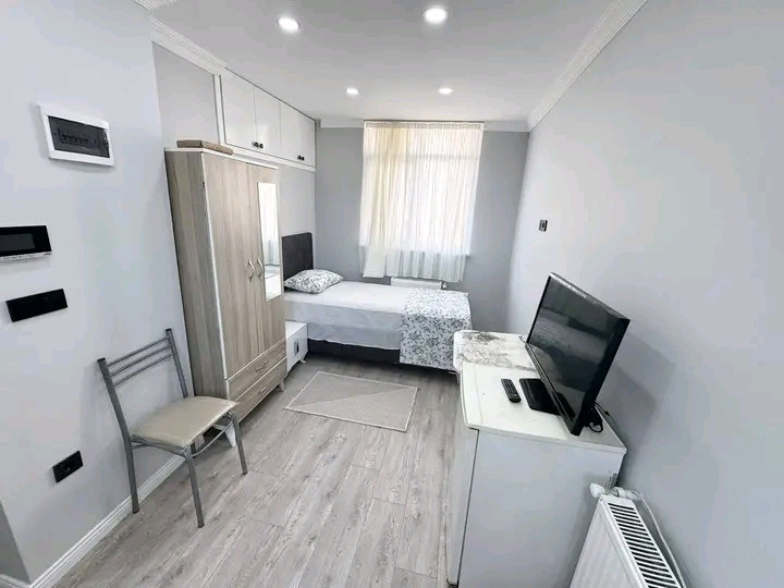 Furnished studio apartment, new building, 3rd floor