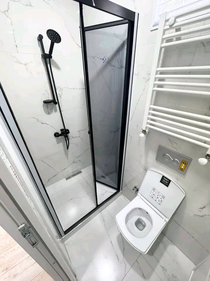 Furnished studio apartment, new building, 3rd floor