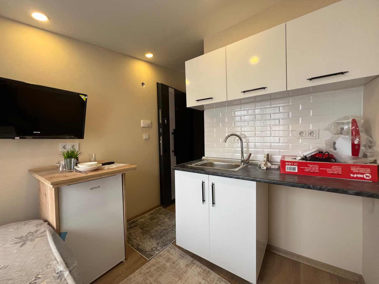 Furnished and new studio in Kağıthane