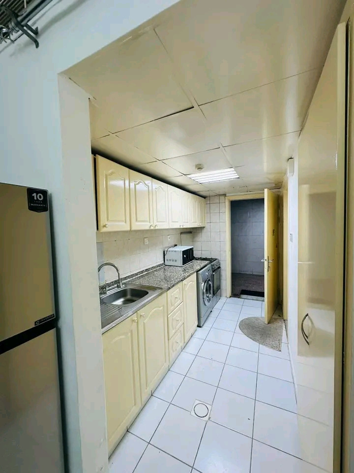 Spacious studio in Al Taawun, furnished with clean furniture