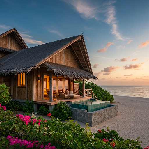 Beach villa in salalah