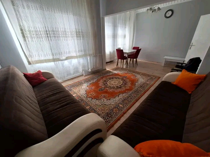 In a prime location, two bedrooms and a living room, fully furnished
