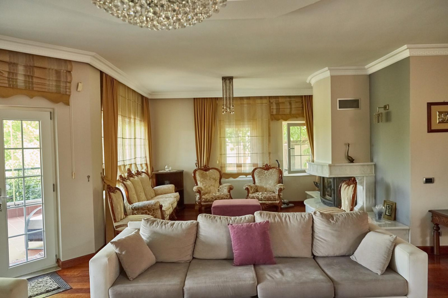 Two-story villa