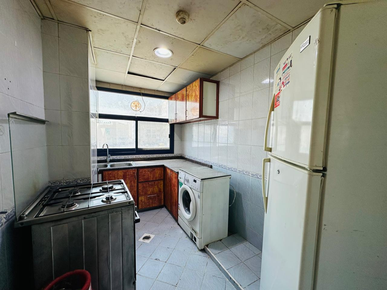 New two-bedroom apartment with a living room, clean furnishings