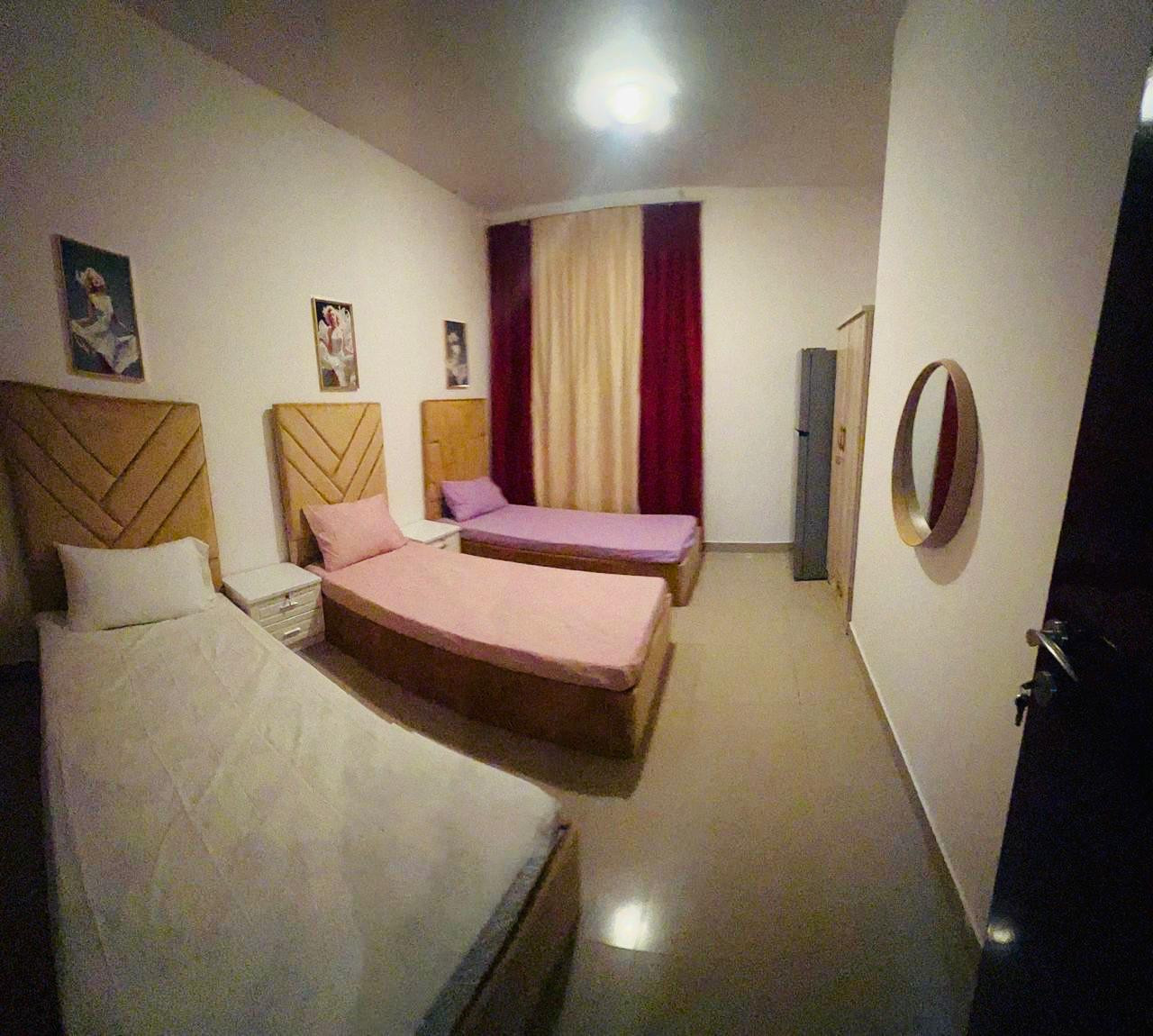 Private room with bed system
