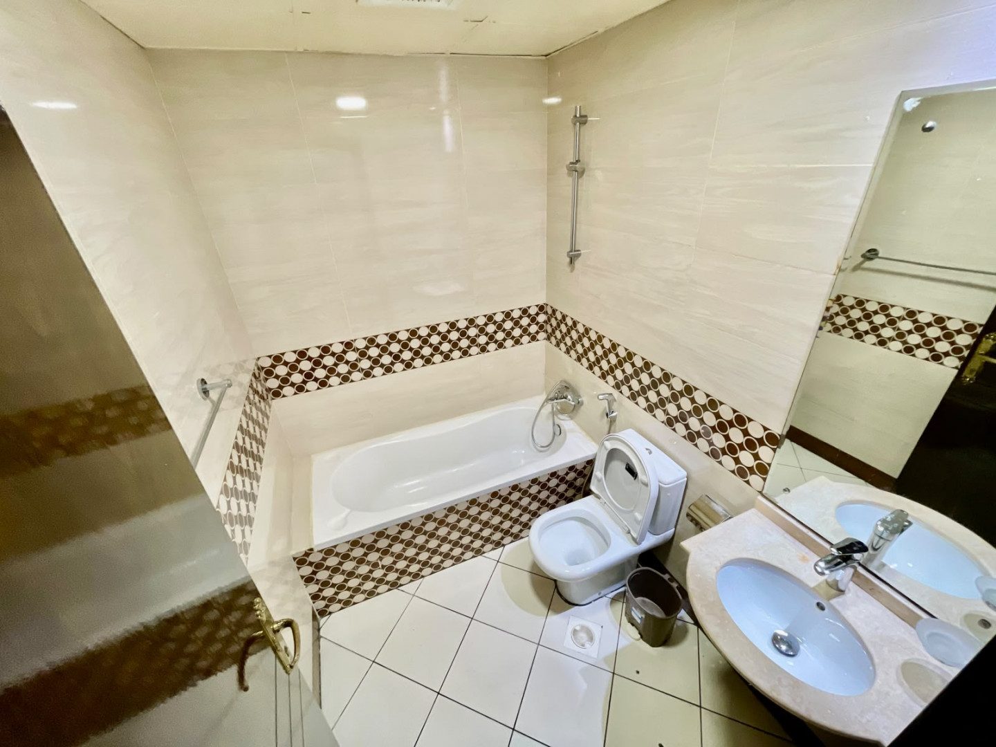 Master bedroom with private bathroom, very clean