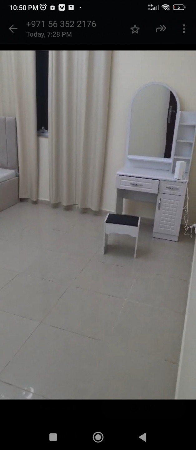 Spacious master bedroom for a girl or family in clean accommodation