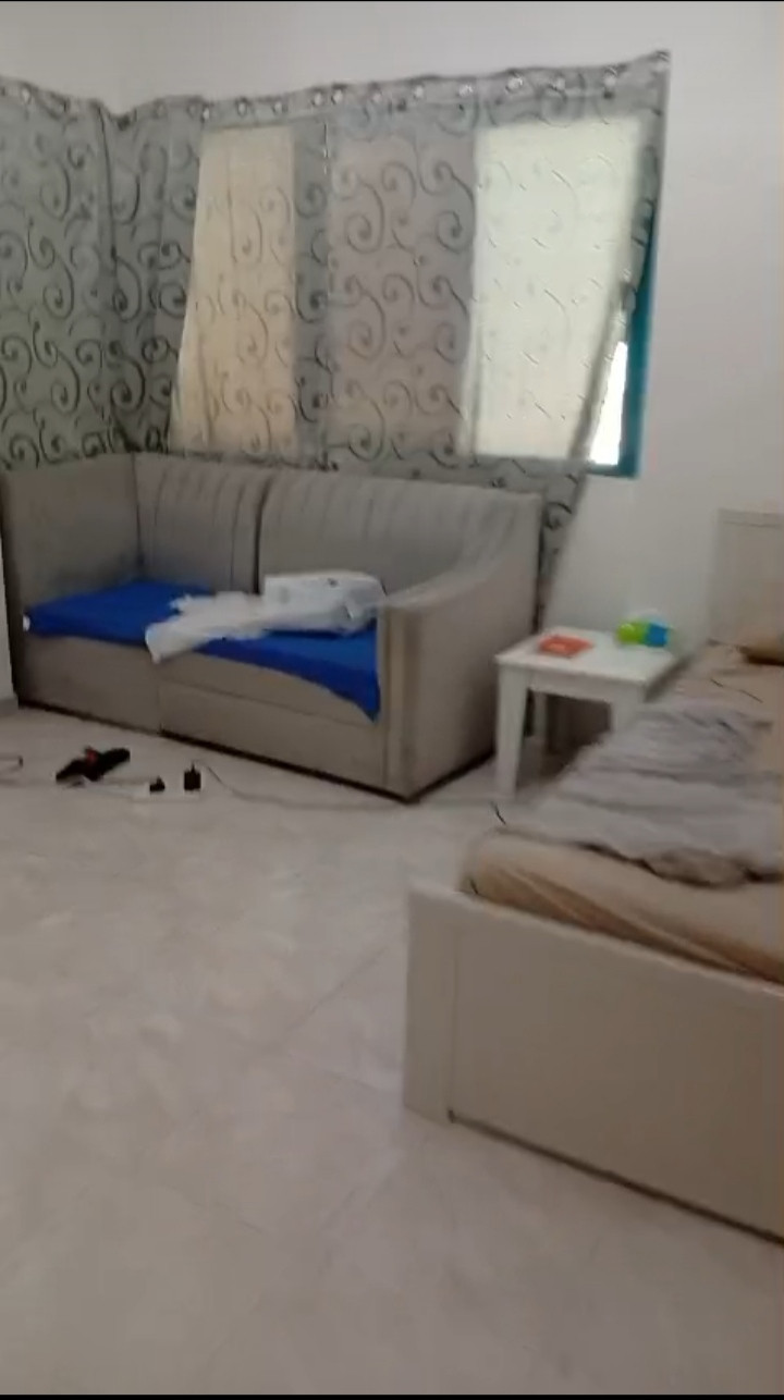 Spacious master bedroom for a young working man or a family