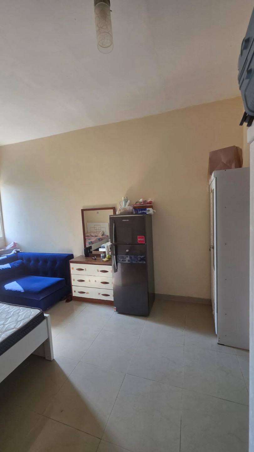Double master bedroom in a clean girls' apartment