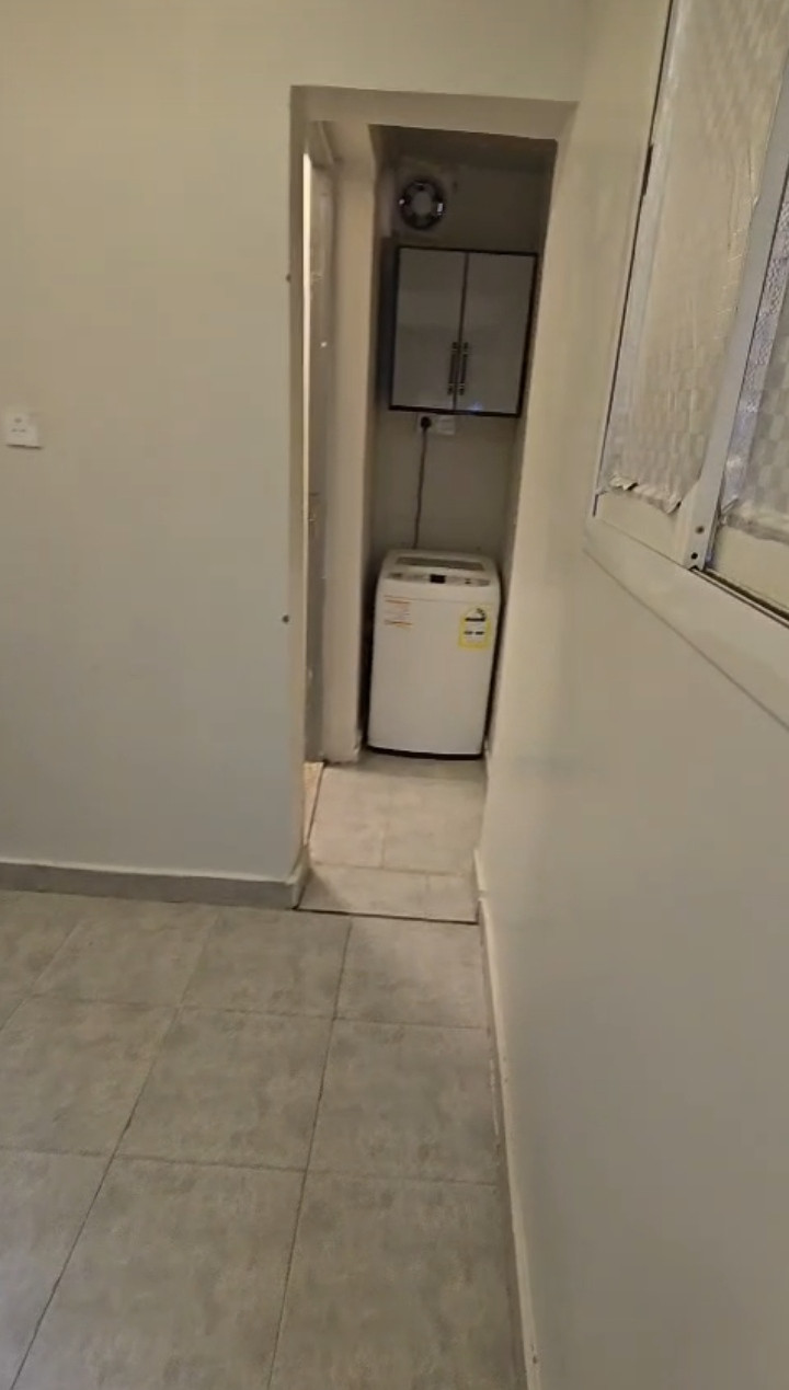 Room and bathroom, almost in the city center