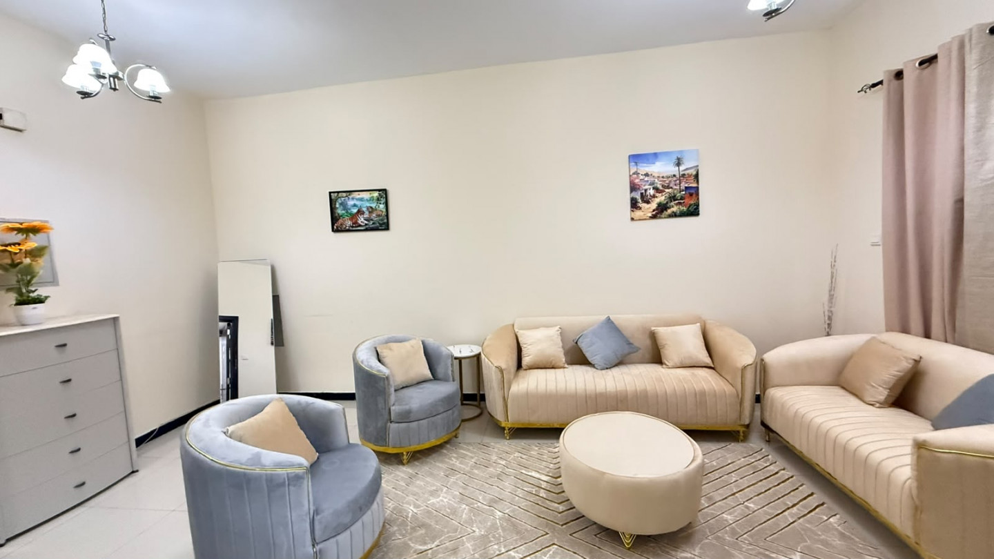 One bedroom and living room, first occupancy