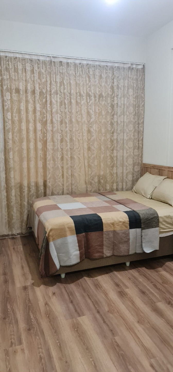 One bedroom and living room, first occupancy, Radius Complex