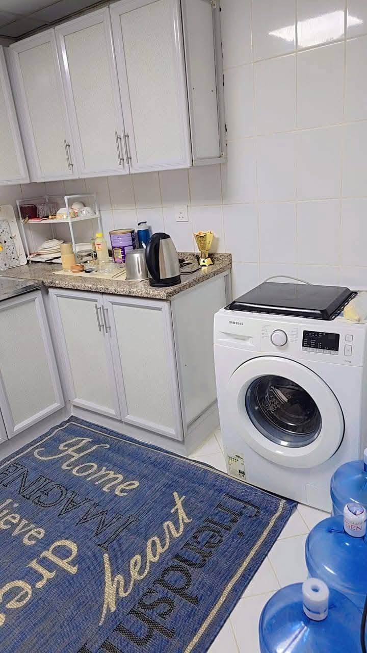 One bedroom and living room, very clean furnishings