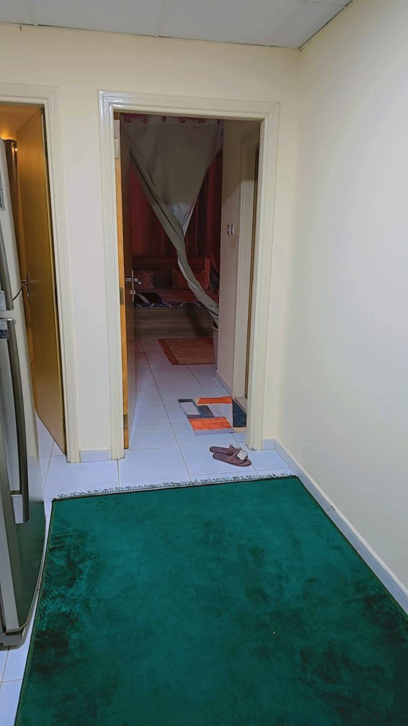 One bedroom and living room, very clean furnishings