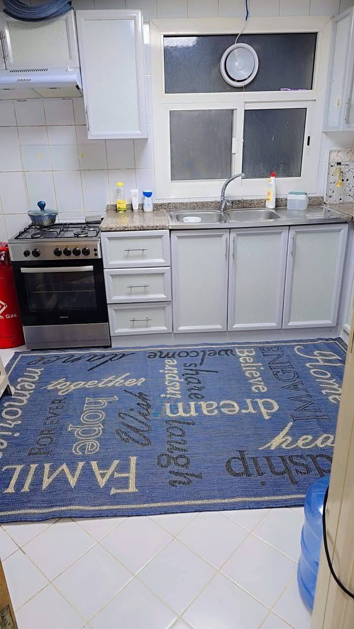 One bedroom and living room, very clean furnishings