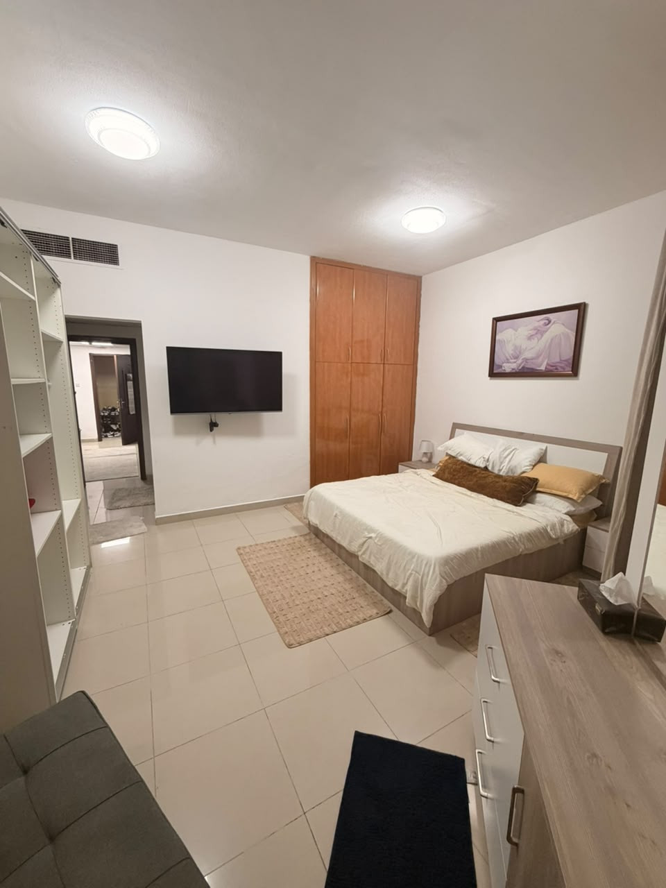 Furnished one bedroom and living room in Al Khor Towers